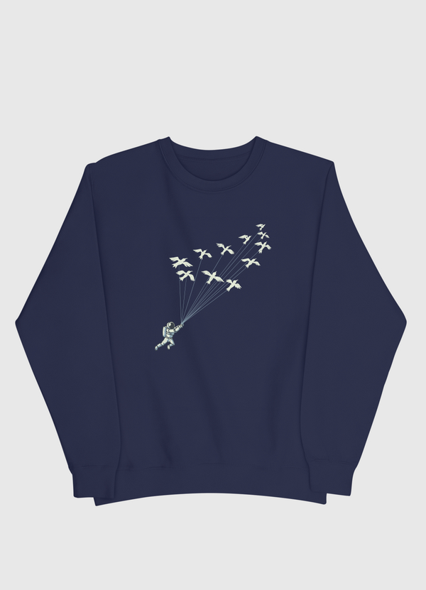 Astronaut Prince Flying Men Sweatshirt