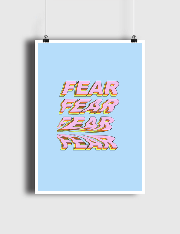 Fear Fear Fear Poster