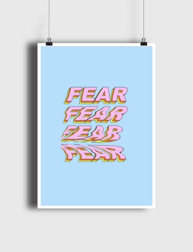 Fear Fear Fear - Poster