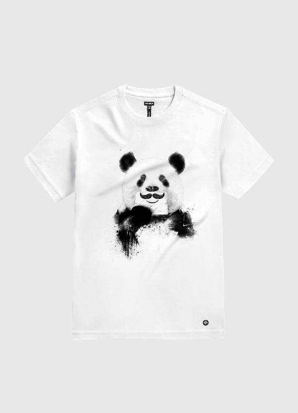 Funny panda White Gold T-Shirt