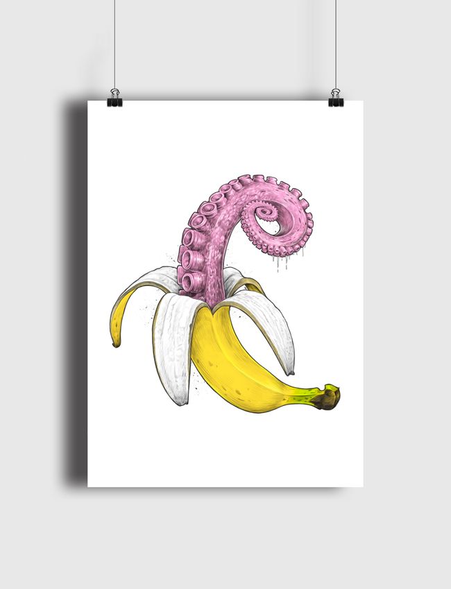Octopus banana - Poster
