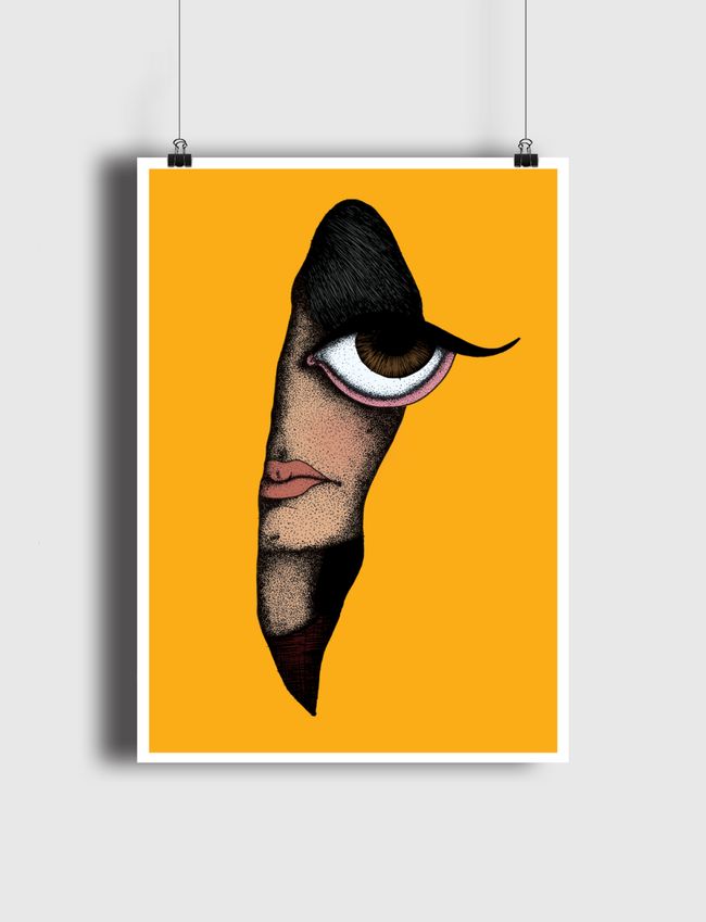 yellow backgroung2 - Poster