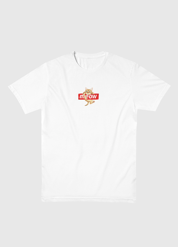 Meow Men Basic T-Shirt