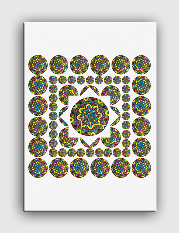 Mandala star Canvas