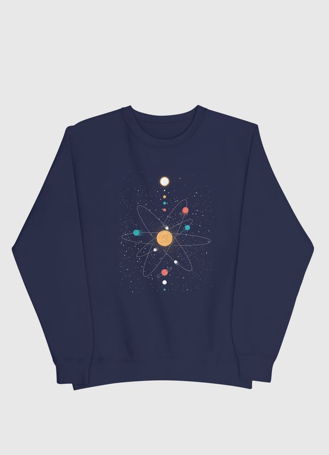 Atom Universe Minimalist - Men Sweatshirt