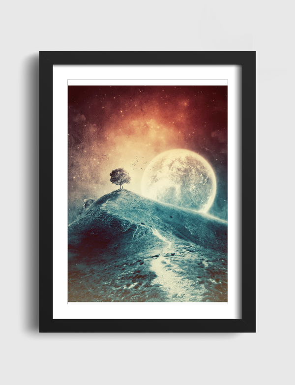 Under the colorful moonlight Artframe