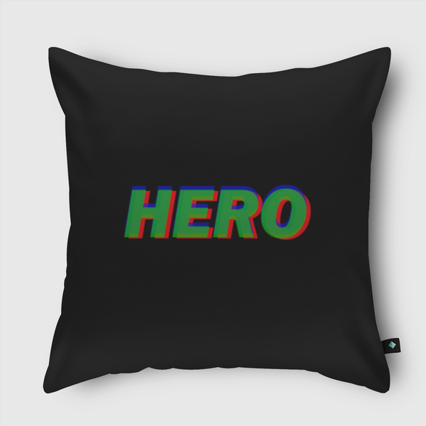 HERO Throw Pillow