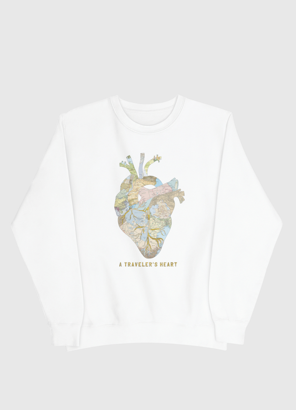 A Traveler's Heart Men Sweatshirt