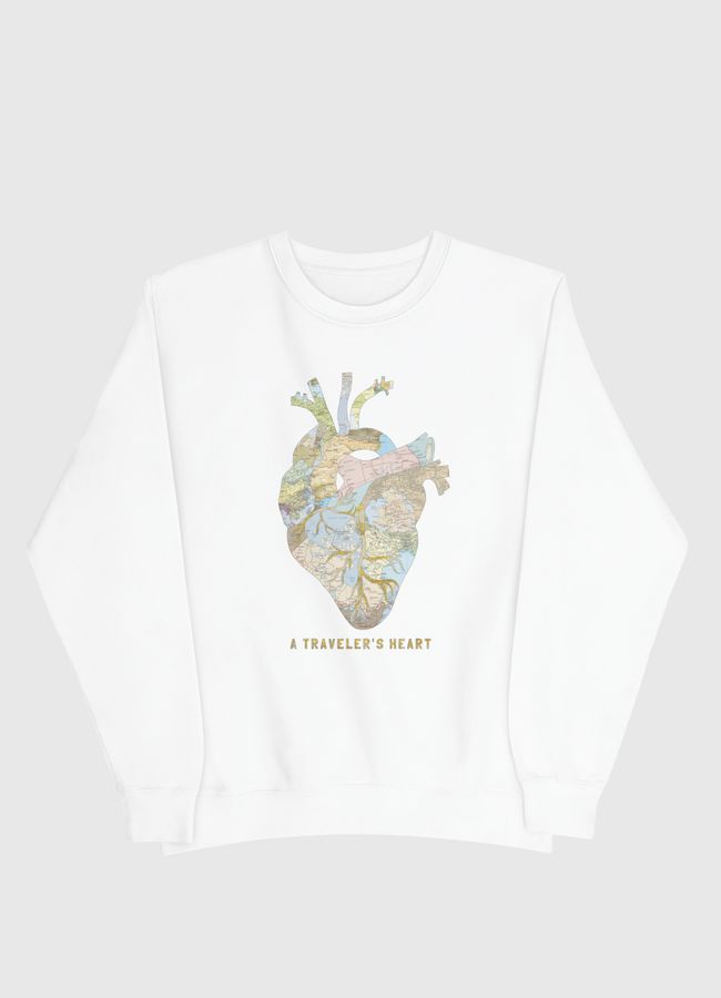 A Traveler's Heart - Men Sweatshirt