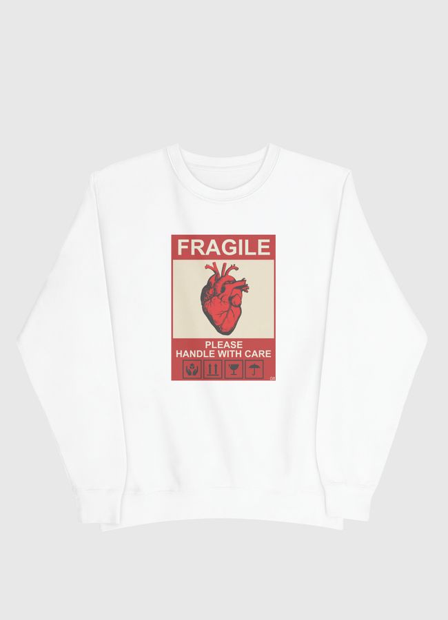 Fragile heart  - Men Sweatshirt