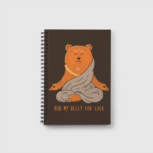 Buddha Bear - Notebook