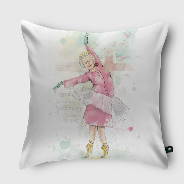 Dancing queen Throw Pillow