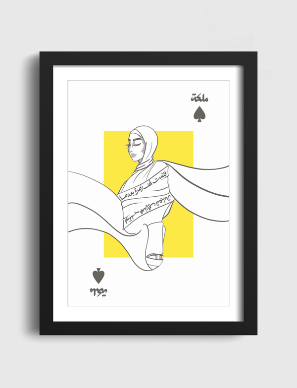 Queen of Spades Artframe