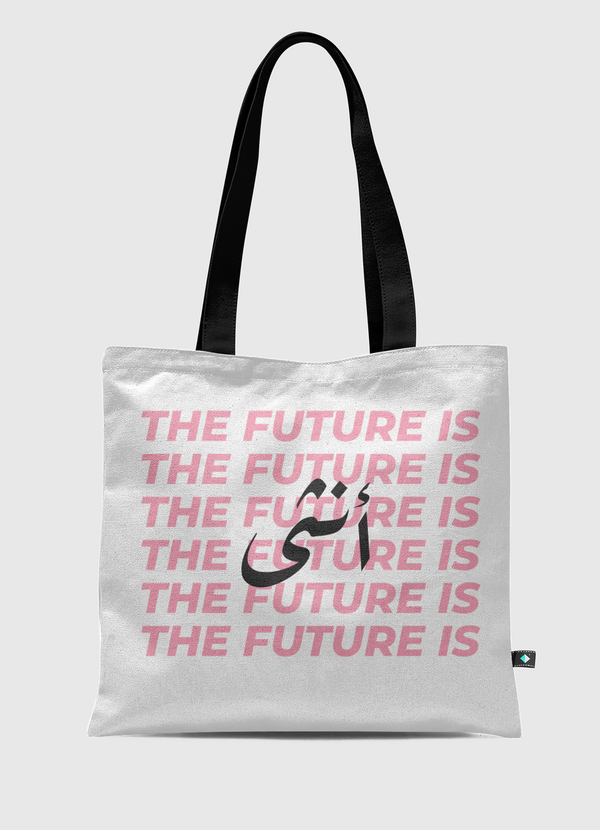 المستقبل انثى Tote Bag