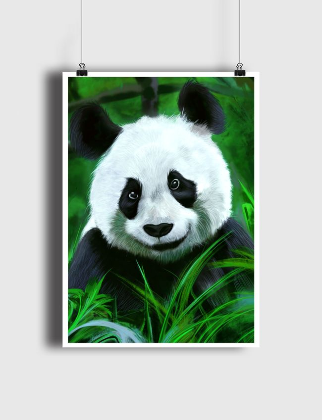 Kawaii Panda - Poster