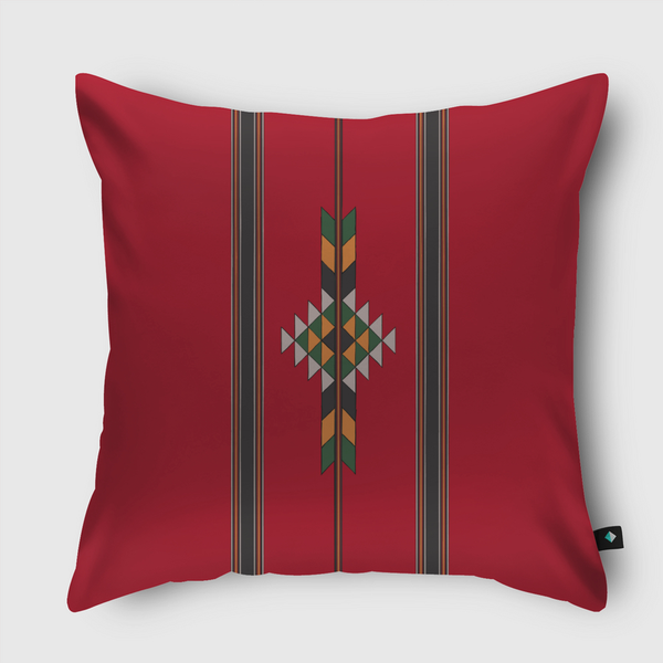 red Throw Pillow