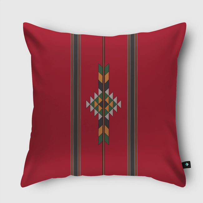 red - Throw Pillow