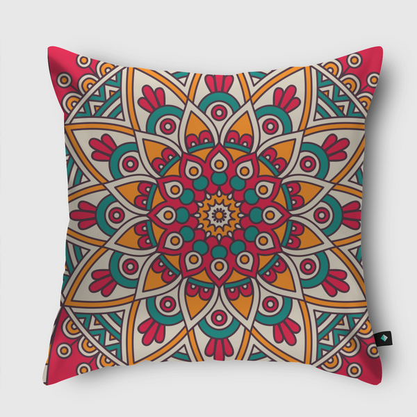 زخارف بتصميم جديد وأنيق Throw Pillow