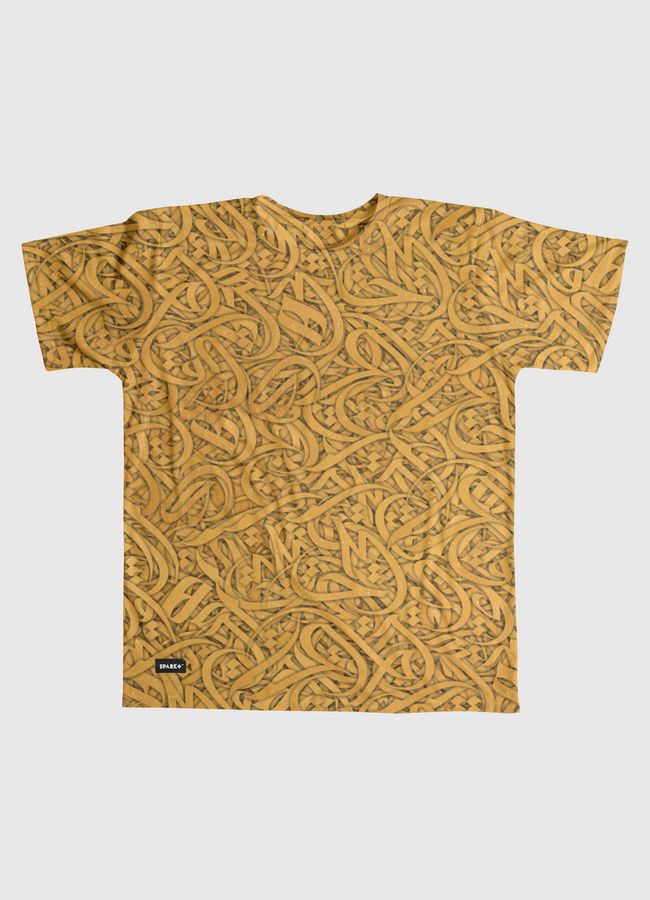 CALLIGRAPHY ARABIC GOLD - Men Graphic T-Shirt
