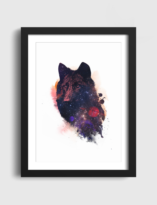 Universal wolf Artframe