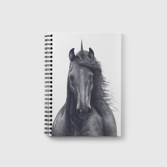 Black unicorn - Notebook