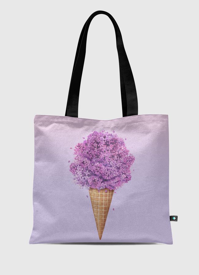 Ice cream with lilac - Tote Bag