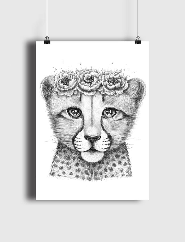 Cheetah cub - Poster