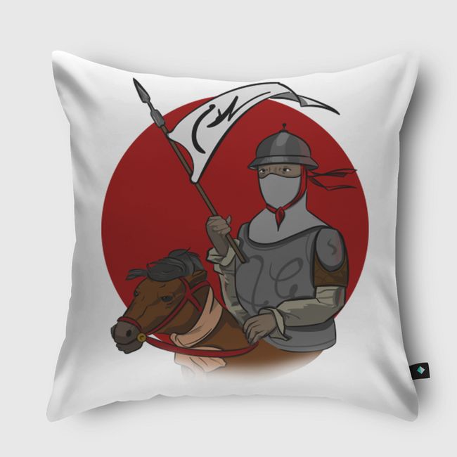 peace knight - Throw Pillow