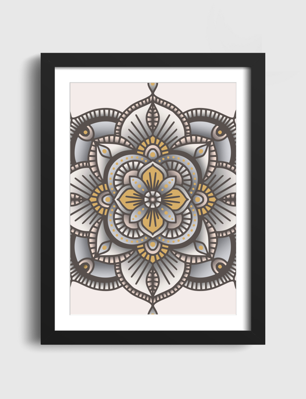 Mandala Pattern 026 Artframe