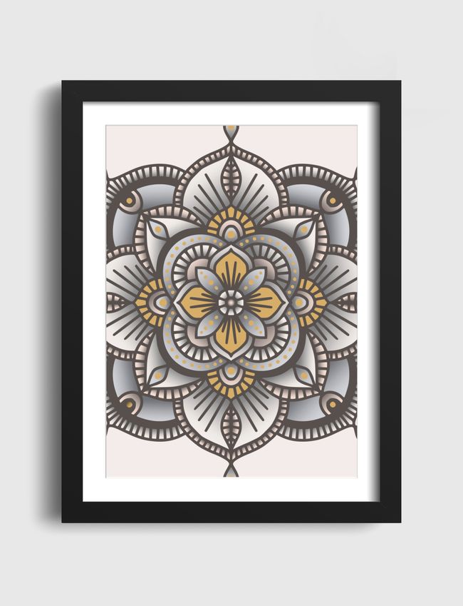 Mandala Pattern 026 - Artframe