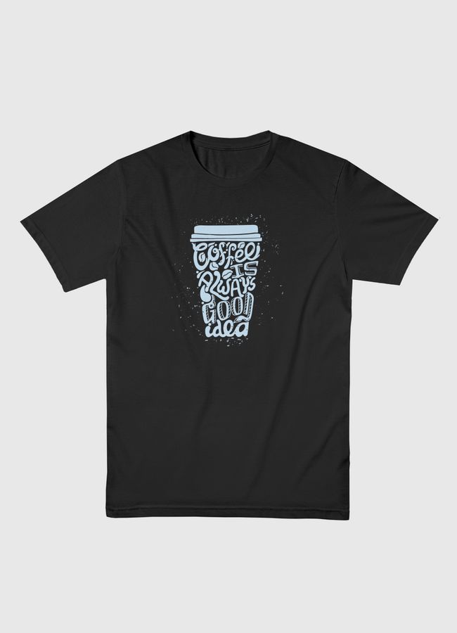 Coffee Mug - Men Basic T-Shirt