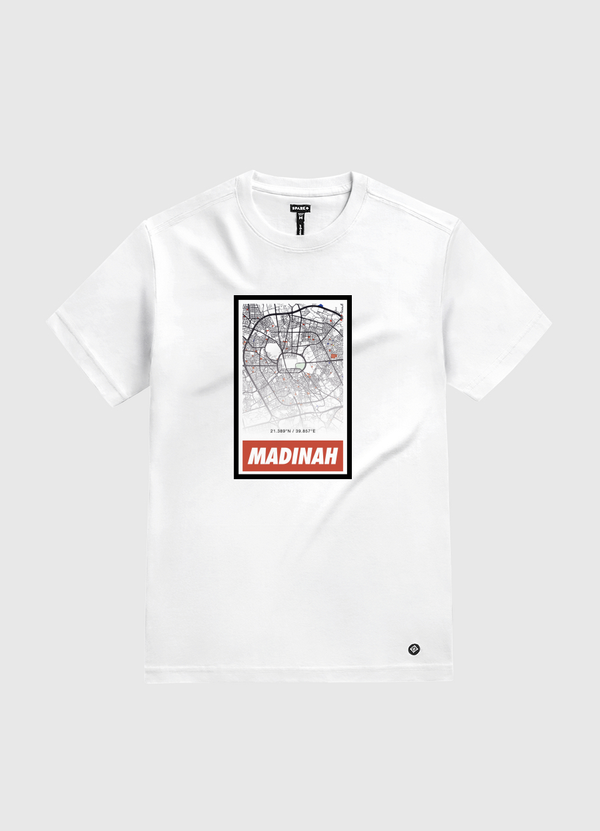 Madinah X MjCodez White Gold T-Shirt