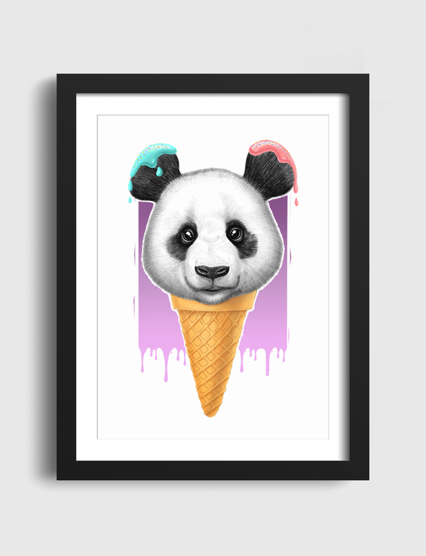 Panda ice cream Artframe