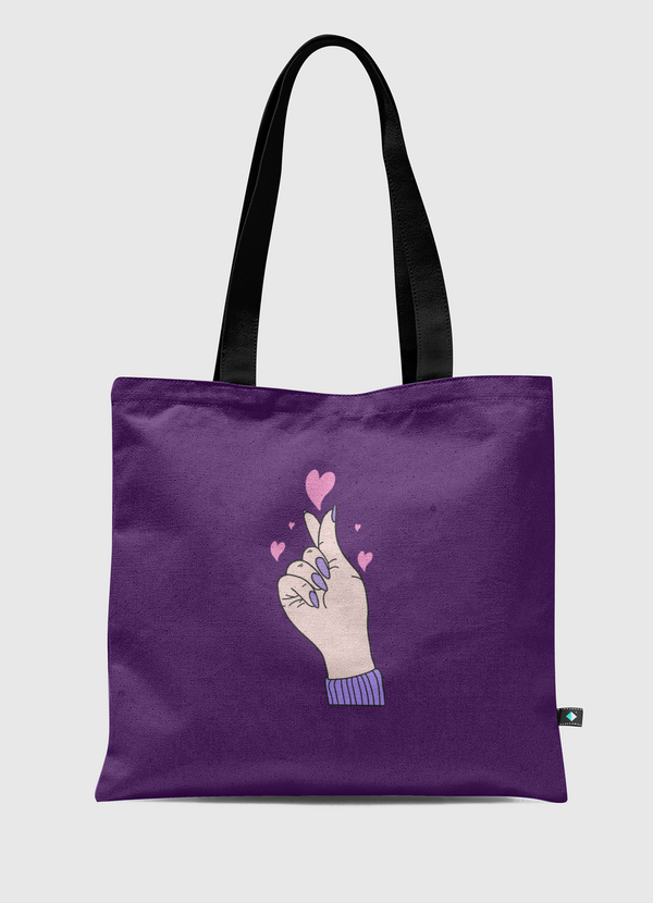 Korean Love Tote Bag