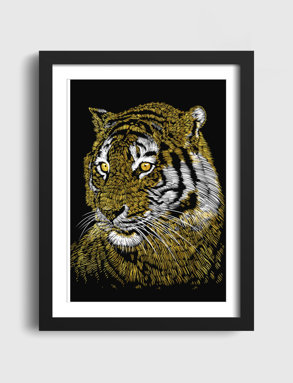 Golden Tiger Artframe