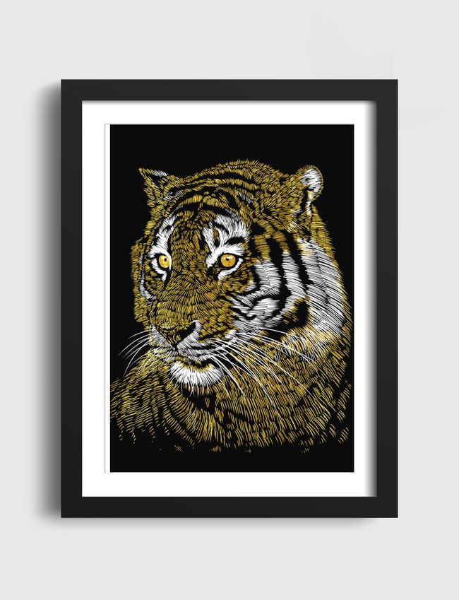 Golden Tiger - Artframe