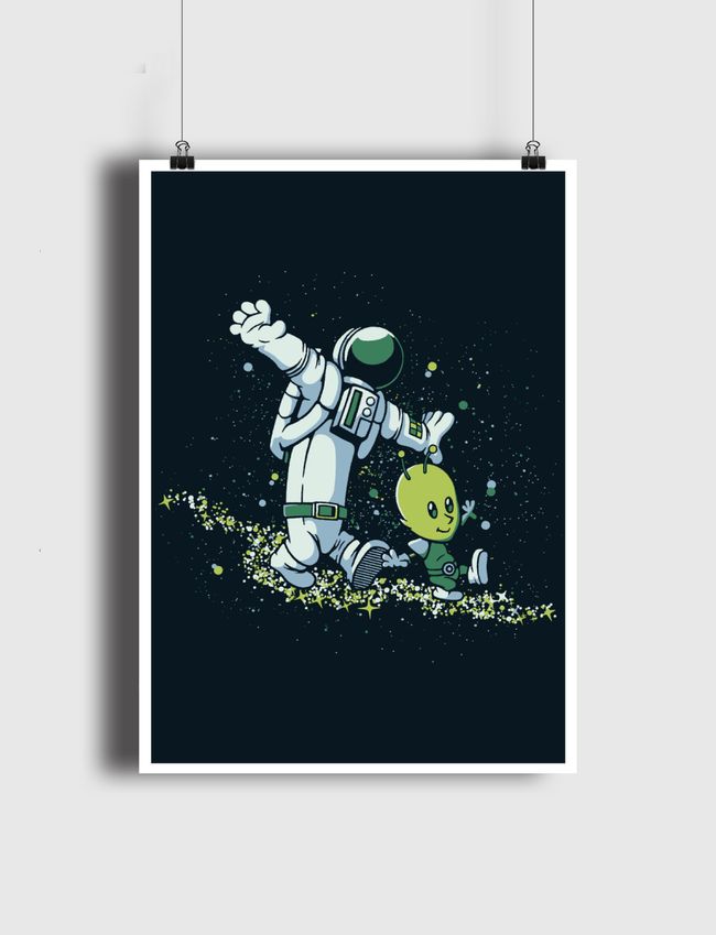 Chasing Stars Alien - Poster