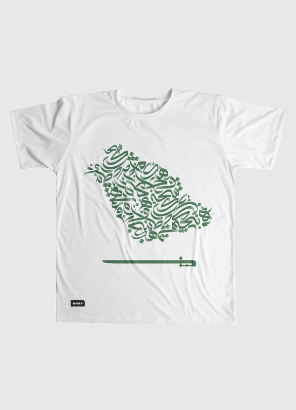 Saudi Map Men Graphic T-Shirt