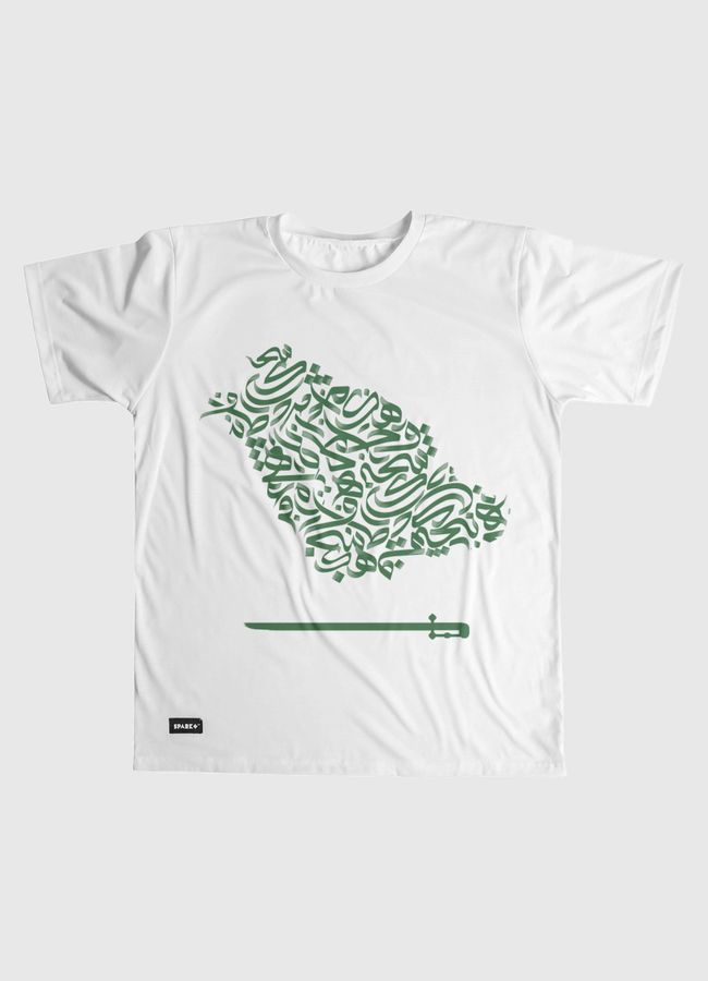 Saudi Map - Men Graphic T-Shirt