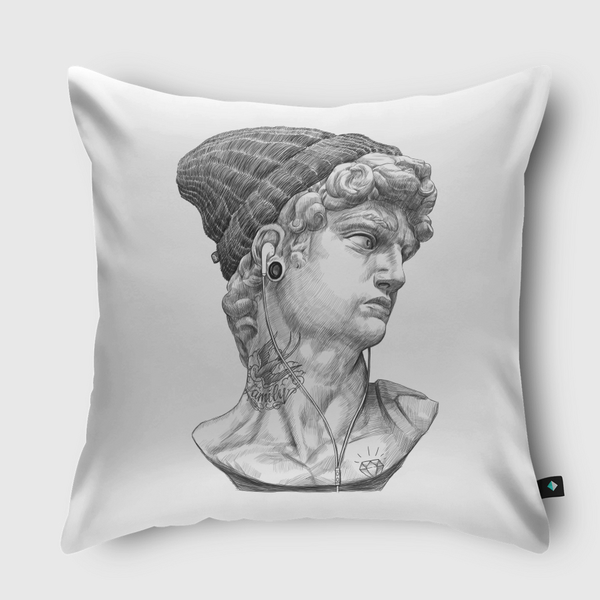 David Throw Pillow