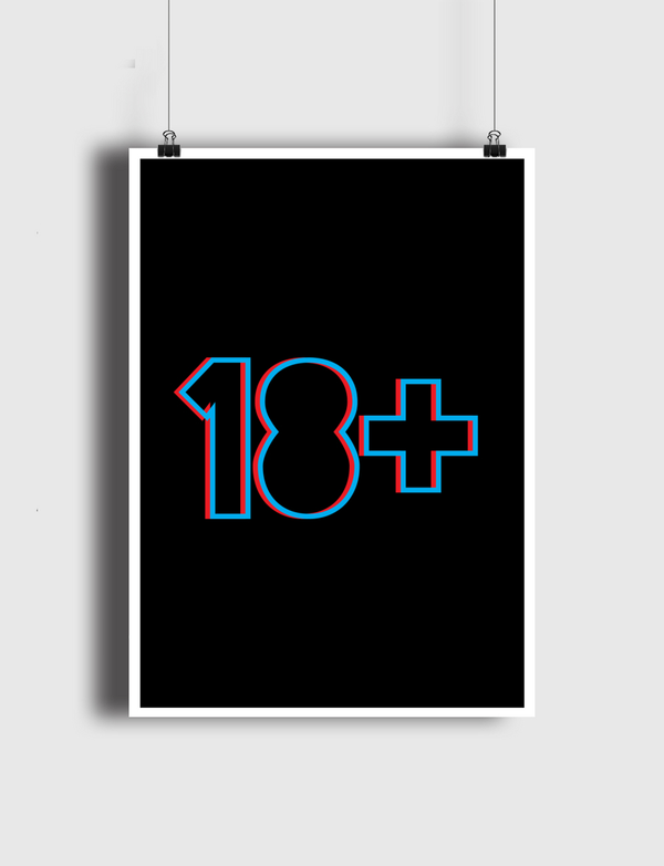 18+ Poster