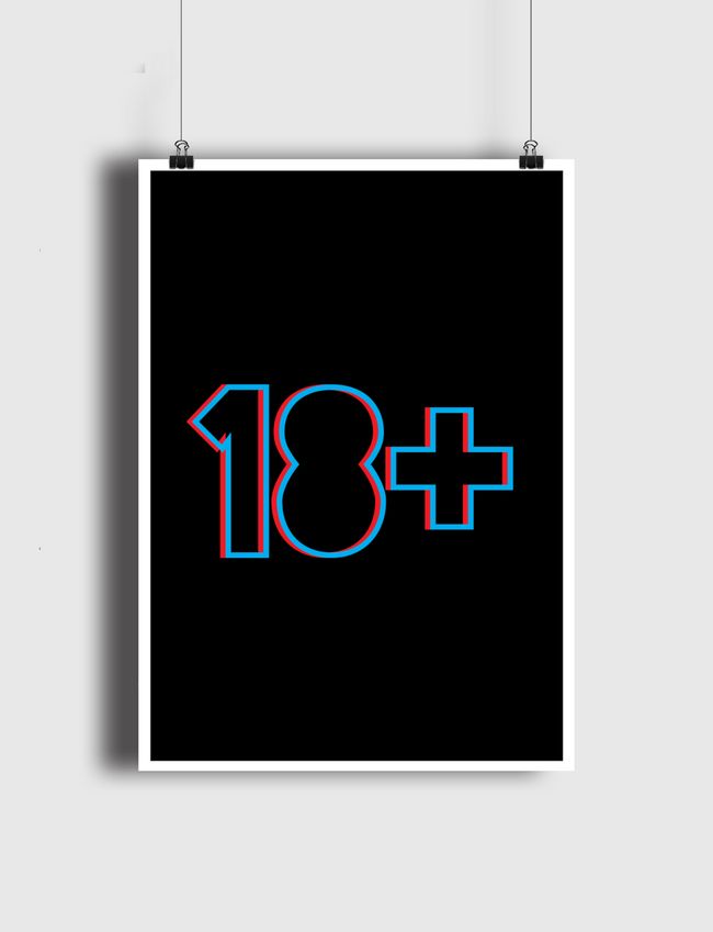 18+ - Poster