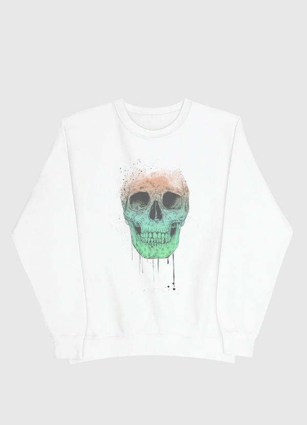 Pop art skull Men Sweatshirt