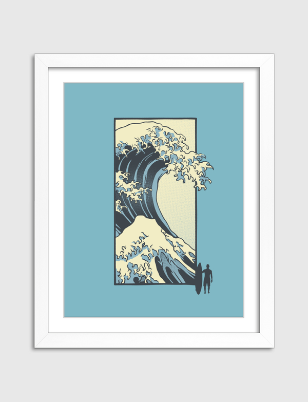 Kanagawa Surfer Artframe