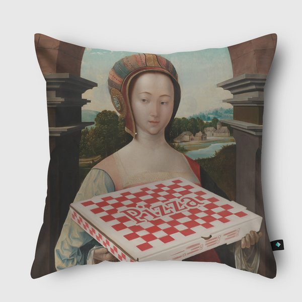 Pizza Delivery Throw Pillow