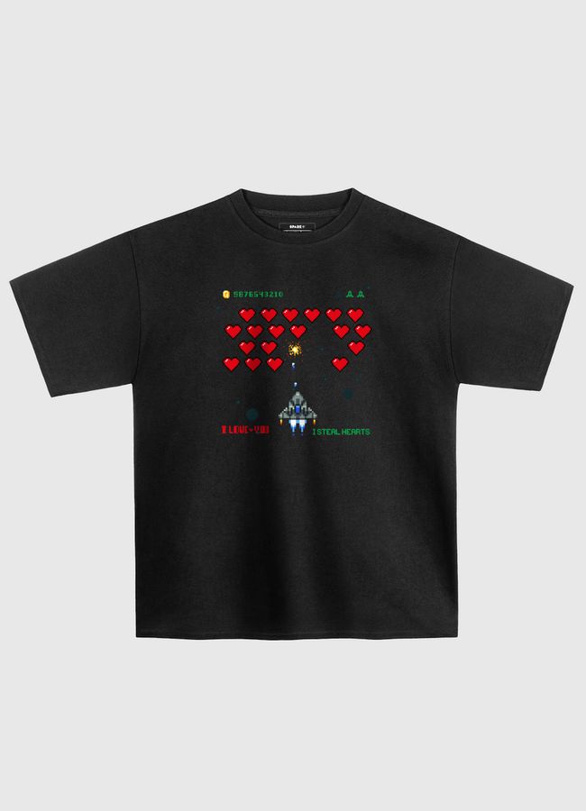 I Steal Hearts - Oversized T-Shirt
