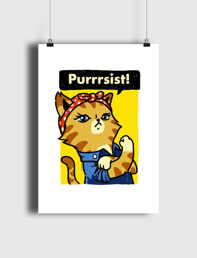 Purrrsist! - Poster