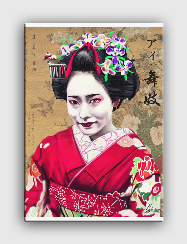 A.I Geisha  Canvas