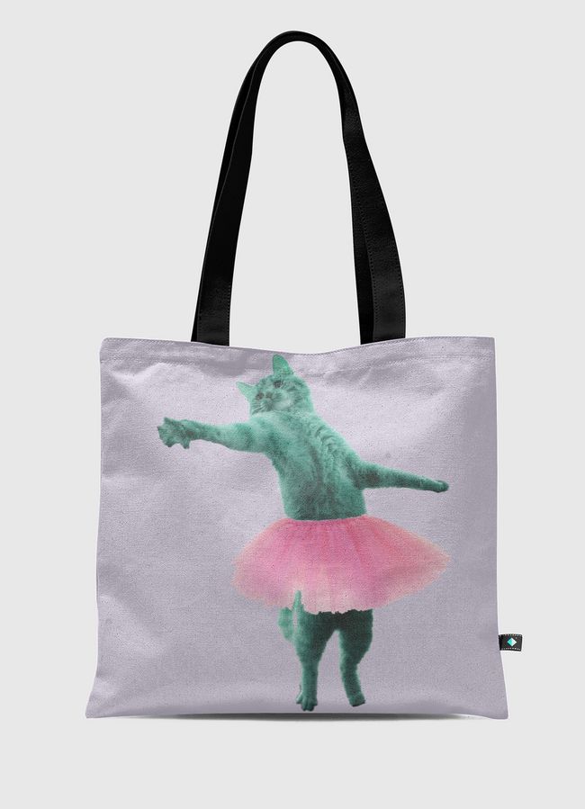 cat ballerina - Tote Bag