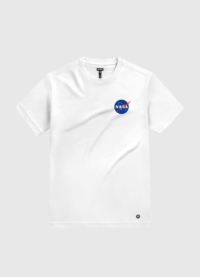 Nasa logo  - White Gold T-Shirt